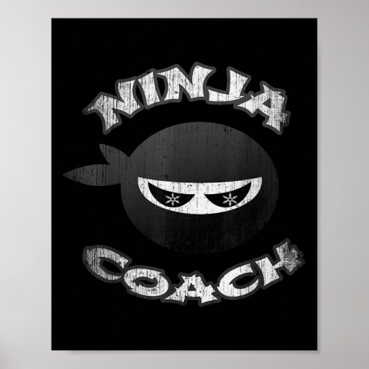 Ninja Coach Multitasking Team Trainer Lautsprecher Poster (Vorne)