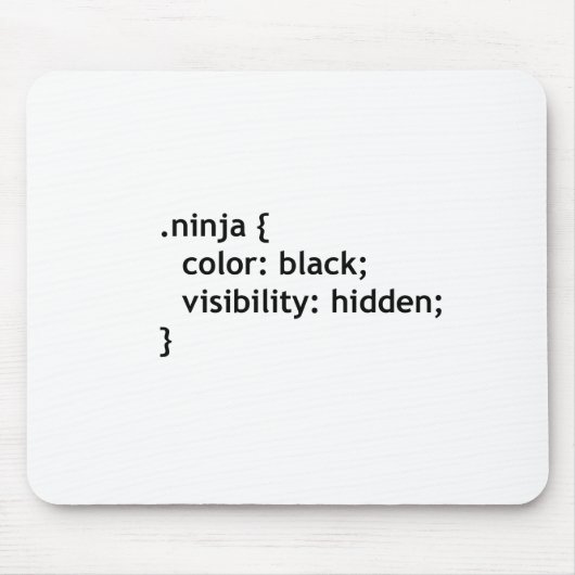 Ninja-Code, Skript Mousepad (Vorne)
