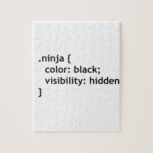 Ninja-Code, Skript Puzzle (Vertikal)