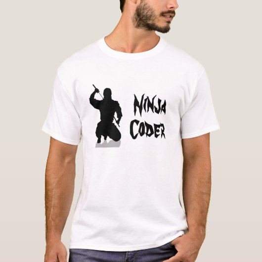 Ninja Coder T-Shirt (Vorderseite)