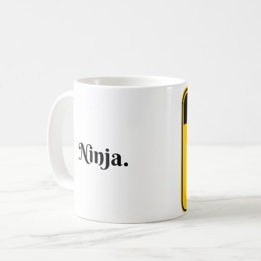 Ninja Coffee Tasse (Vorderseite Links)