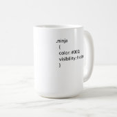 Ninja css Definition Kaffeetasse (VorderseiteRechts)