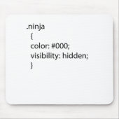 Ninja css Definition Mousepad (Vorne)