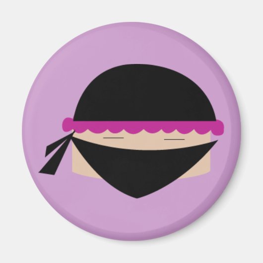 Ninja Cupcake Magnet (Vorne)