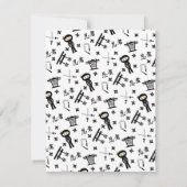 Ninja danke Ihnen zur Kenntnis nehmen, mit Farbänd (Rückseite)