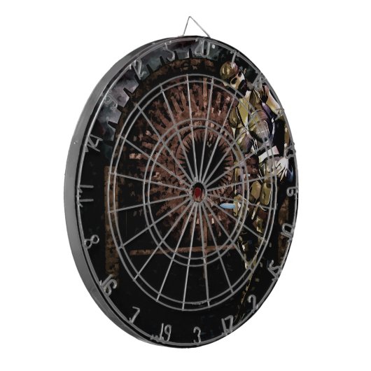 Ninja Dart Board Dartscheibe (Vorderseite Links)