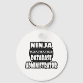 Ninja Datenbankadministrator Schlüsselanhänger (Vorderseite)