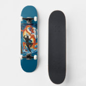 Ninja des Drachen Skateboard (Vorderseite)