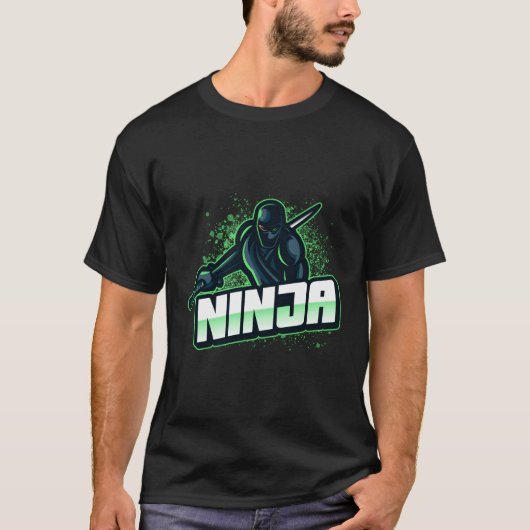 Ninja die Elemente der Verstohlenheit T-Shirt (Vorderseite)
