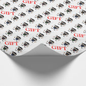 Ninja die Gift Wachen Geschenkpapier (Ecke)