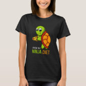 Ninja Diet Pizza T-Shirt (Vorderseite)