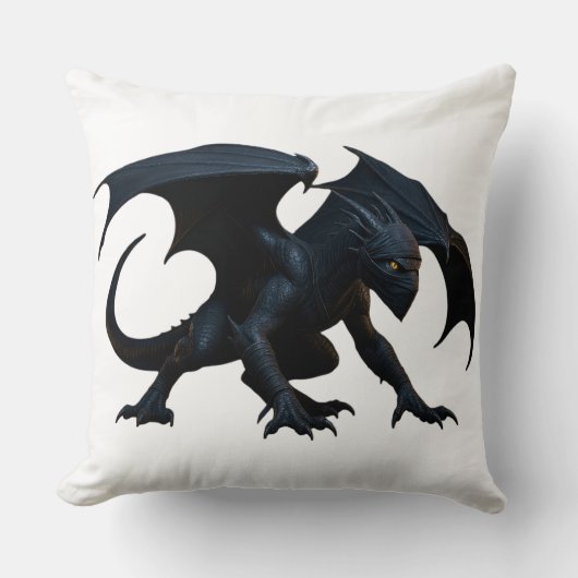 Ninja-Drache Kissen (Vorderseite)