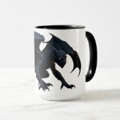 Ninja-Drache Tasse (VorderseiteRechts)