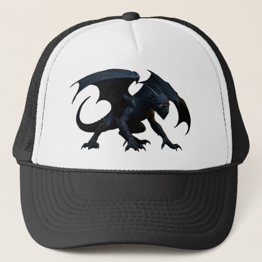 Ninja-Drache Truckerkappe (Vorderseite)