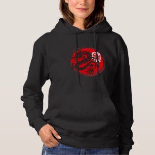 Ninja Dragon Japanisch Oriental Sun Japan Art Hoodie