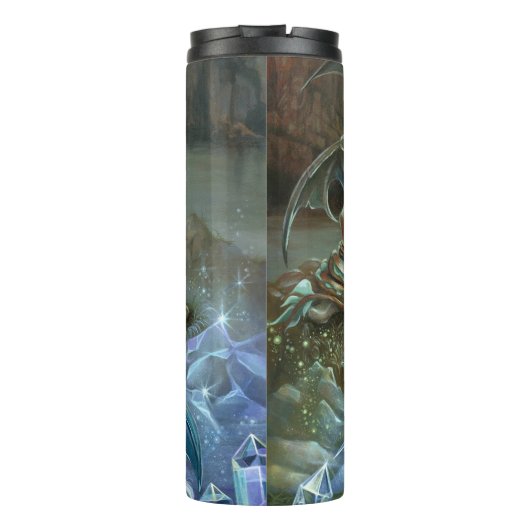 ‚Ninja Dragonlings III‘ Thermosbecher (Rückseite)