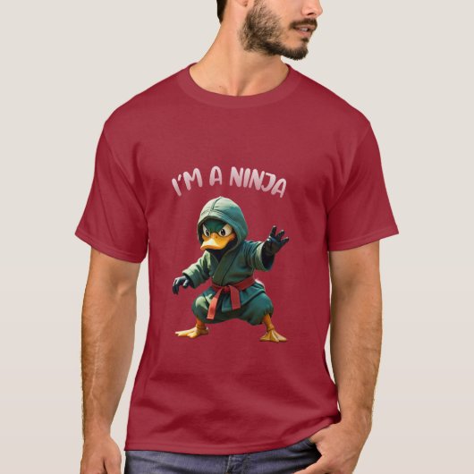 Ninja Duck Tshirt (Vorderseite)