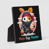 Ninja Egg Hunter Fotoplatte (Vorderseite)