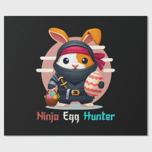 Ninja Egg Hunter Geschenkpapier