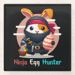 Ninja Egg Hunter Glasuntersetzer