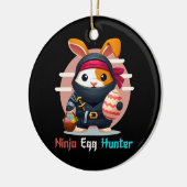 Ninja Egg Hunter Keramik Ornament (Links)