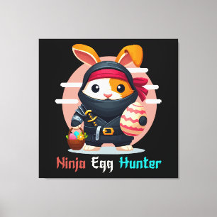 Ninja Egg Hunter Leinwanddruck