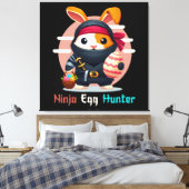 Ninja Egg Hunter Leinwanddruck (Insitu (Schlafzimmer))