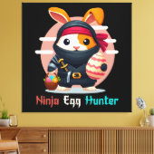 Ninja Egg Hunter Leinwanddruck (Insitu (Wohnzimmer))