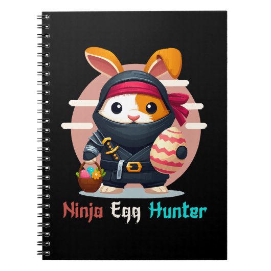 Ninja Egg Hunter Notizblock (Vorderseite)