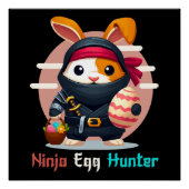 Ninja Egg Hunter Poster (Vorderseite)