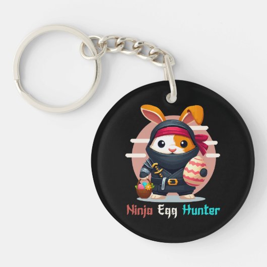Ninja Egg Hunter Schlüsselanhänger (Vorderseite)