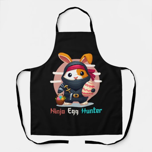 Ninja Egg Hunter Schürze (Vorderseite)