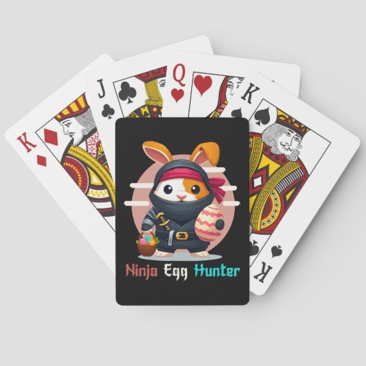 Ninja Egg Hunter Spielkarten (Rückseite)