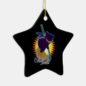 Ninja Eichhörnchen Keramik Ornament (Rechts)