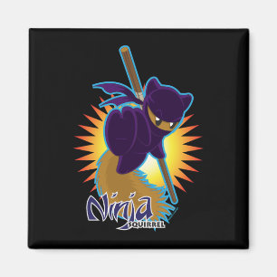 Ninja Eichhörnchen Magnet