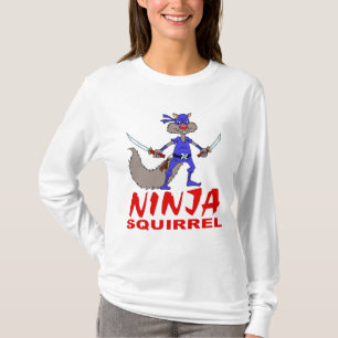 Ninja Eichhörnchen T-Shirt