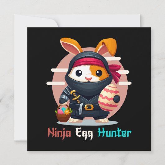 Ninja-Eier-Jäger (Vorderseite)