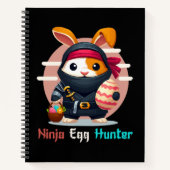 Ninja-Eierjäger Notizblock (Vorderseite)