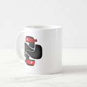 Ninja Einzelteile Kaffeetasse (Vorderseite Links)