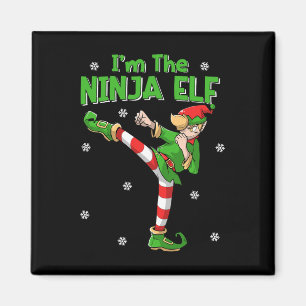 Ninja Elf Karate Taekwondo Martial Arts Mixed Mart Magnet