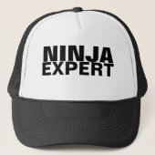 Ninja Experte Truckerkappe (Vorderseite)