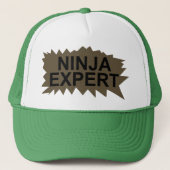 Ninja Experten-Hut Truckerkappe (Vorderseite)