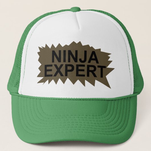 Ninja Experten-Hut Truckerkappe (Vorderseite)