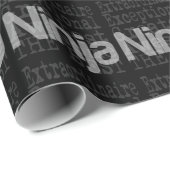 Ninja Extraordinaire Geschenkpapier (Rolleneckpunkt)