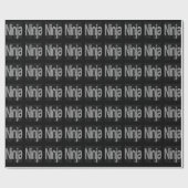 Ninja Extraordinaire Geschenkpapier (Flach)