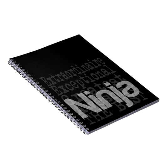 Ninja Extraordinaire Notizblock (Rechte Seite)