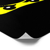 Ninja Eyes Fun Halloween Ninja Kostüm Poster (Ecke)