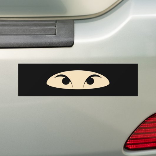 Ninja Face Autoaufkleber (Auf Auto)