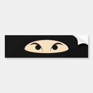 Ninja Face Autoaufkleber