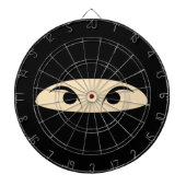 Ninja Face Dartscheibe (vorne)
